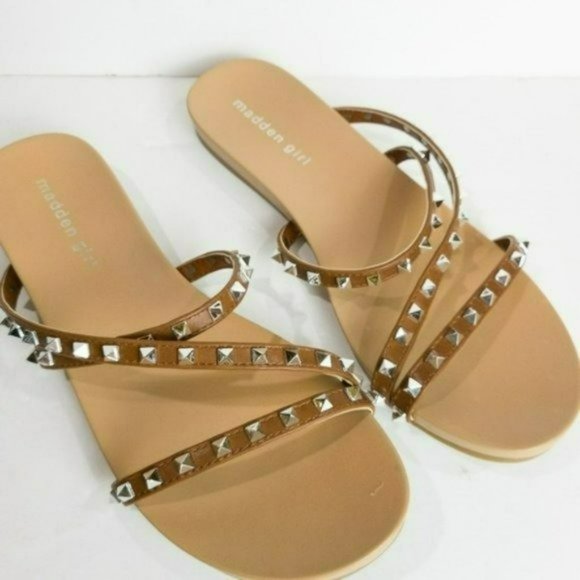Madden Girl Candy Studded Strappy Sandals-7.5 - Picture 10 of 11